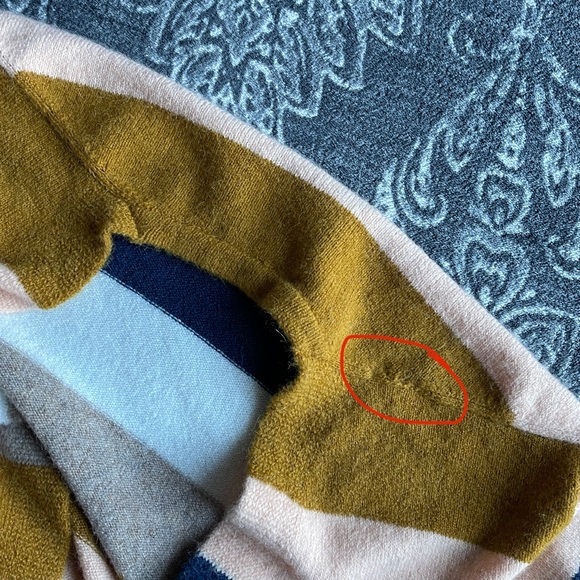 Madewell Kent Stripe Cardigan Sweater Size XS - Picture 10 of 11